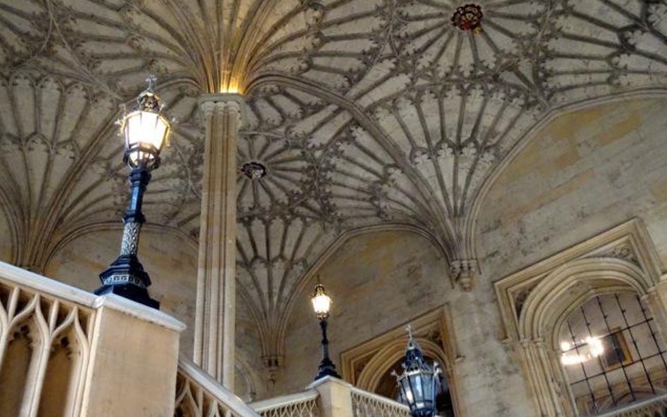 Klatka schodowa prowadząca do Great Hall