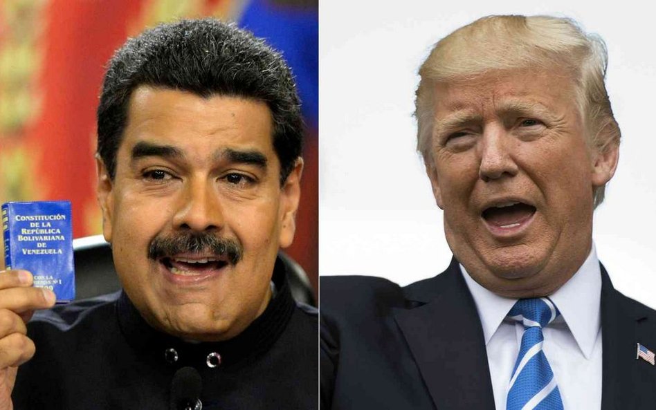 Niedziela: Trump chce się spotkać z Maduro. Poniedziałek: Już nie chce