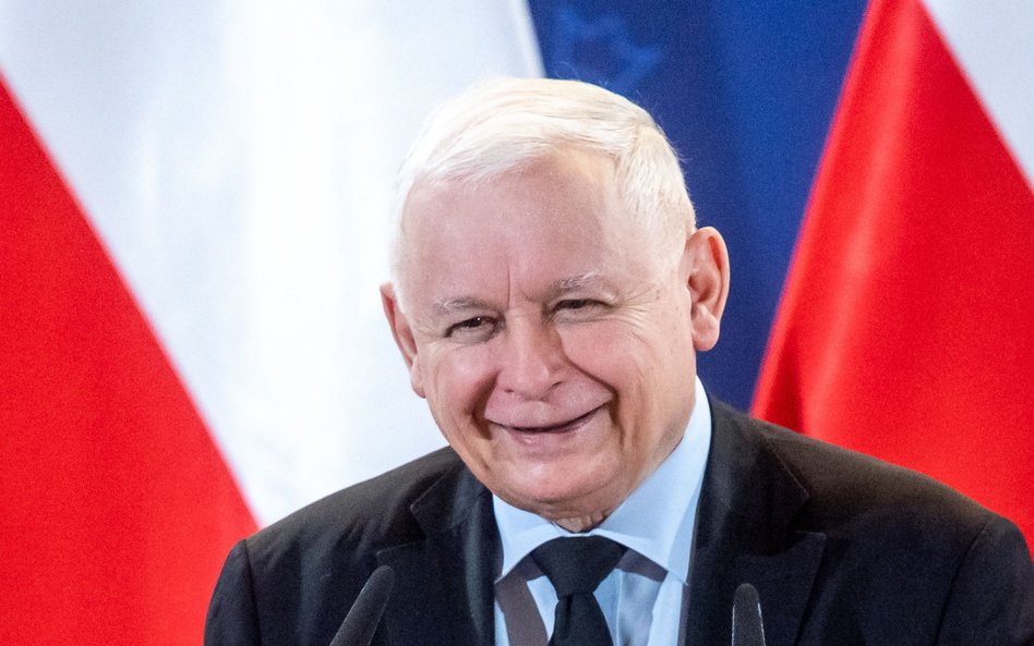 Prezes PiS Jarosław Kaczyński