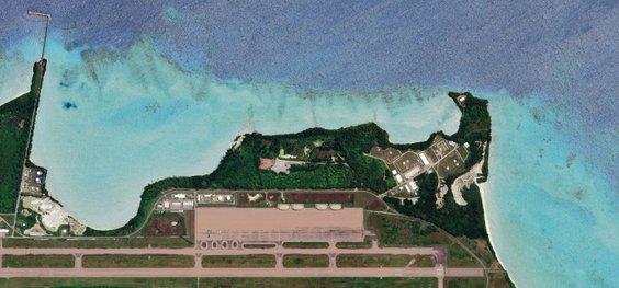 Lotnisko na wyspie Diego Garcia