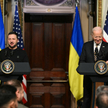 Wołodymyr Zełenski i Joe Biden