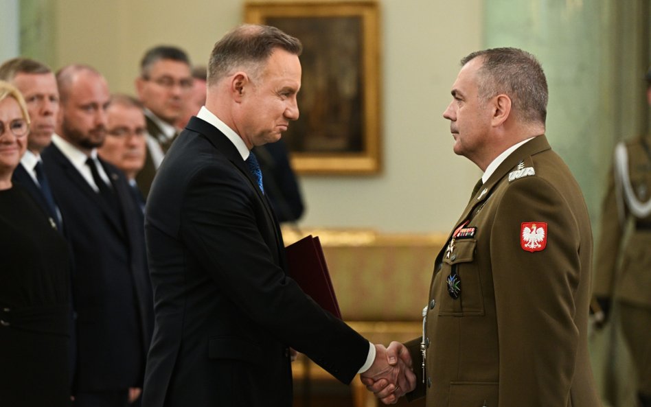 Andrzej Duda i gen. Wiesław Kukuła