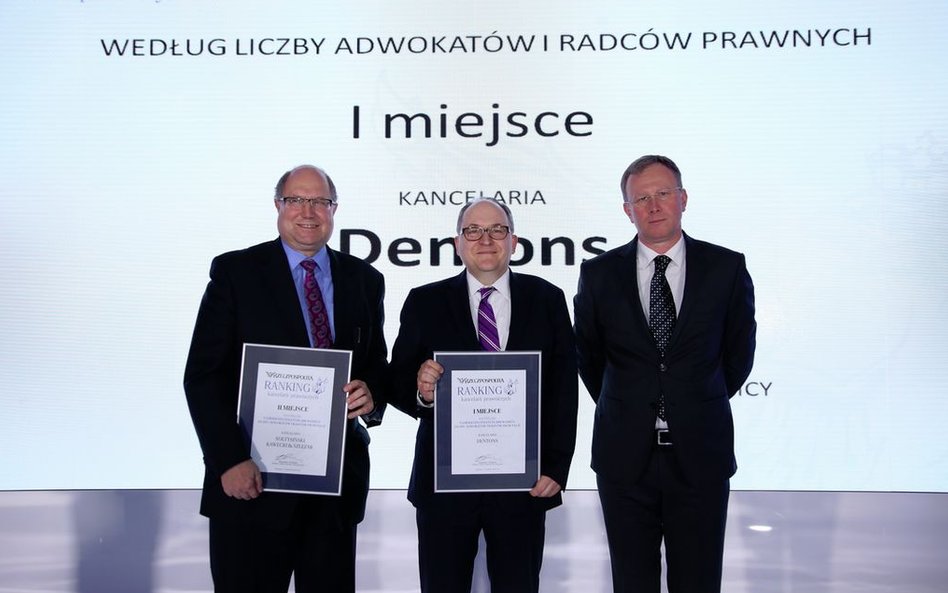 Kancelaria Dentons - I miejsce pod względem liczby adwokatów i radców prawnych w Rankingu Kancelarii