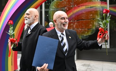 Ryszard i Tomasz to państwo młodzi. Pierwsza w Polsce transkrypcja bez wyroku sądu