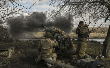 Ukraińscy żołnierze w pobliżu Bachmutu, fot. z 4 marca