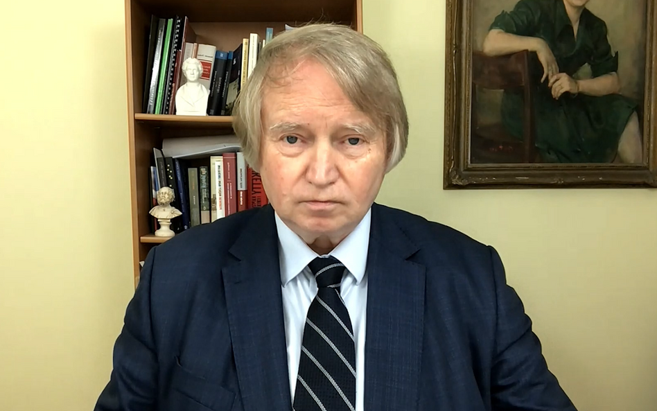 prof. Ryszard Piotrowski, konstytucjonalista z Uniwersytetu Warszawskiego