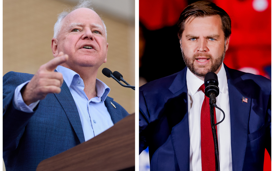 Tim Walz vs. J.D. Vance. Co czeka przyszłego wiceprezydenta USA?