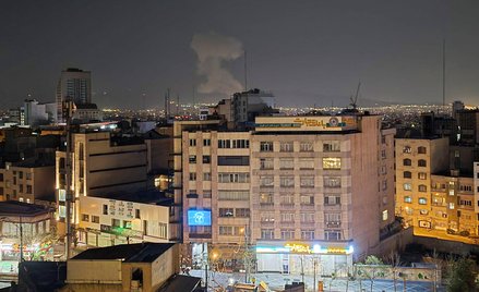 Teheran po ataku izraelskiej armii