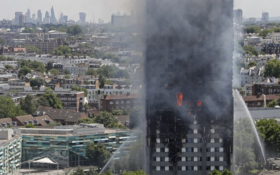 Pożar apartamentowca Grenfell Tower w Londynie. Polska rodzina poszkodowana w pożarze