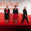 Zawieszona w partii Elżbieta Jakubiak (z lewej) spotkała się wczoraj z prezesem PiS Jarosławem Kaczy