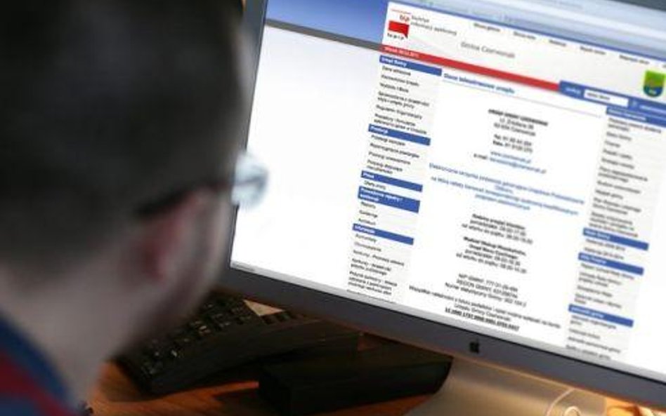 Internet w urzędach: strony do poprawki