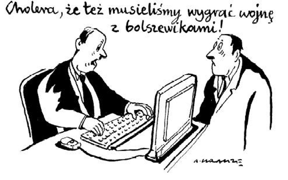 Andrzej Krauze: Żeteśmy musieli wygrać wojnę z bolszewikami