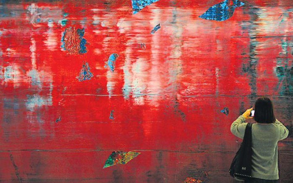 Gerhard Richter „Abstrakcja”