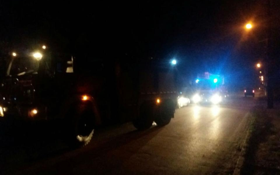 Pożar wagonów w Krakowie. Dwie ofiary śmiertelne