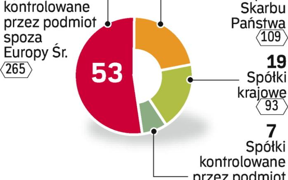 Kto kontroluje spółki z listy Europa 500