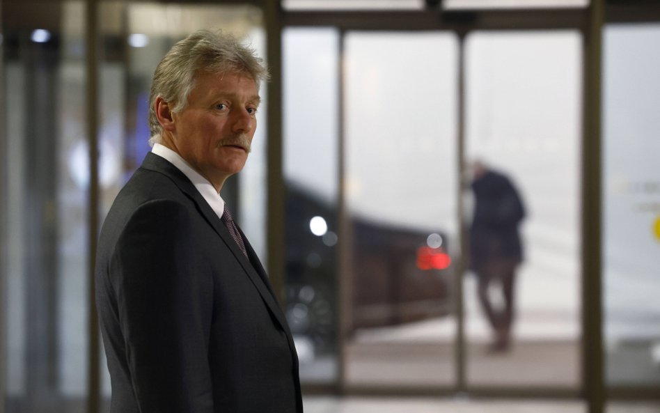 Rzecznik Kremla Dmitrij Pieskow