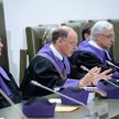 Sędziowie Sądu Najwyższego, od lewej: Przemysław Kalinowski, Jarosław Matras, Zbigniew Puszkarski. W