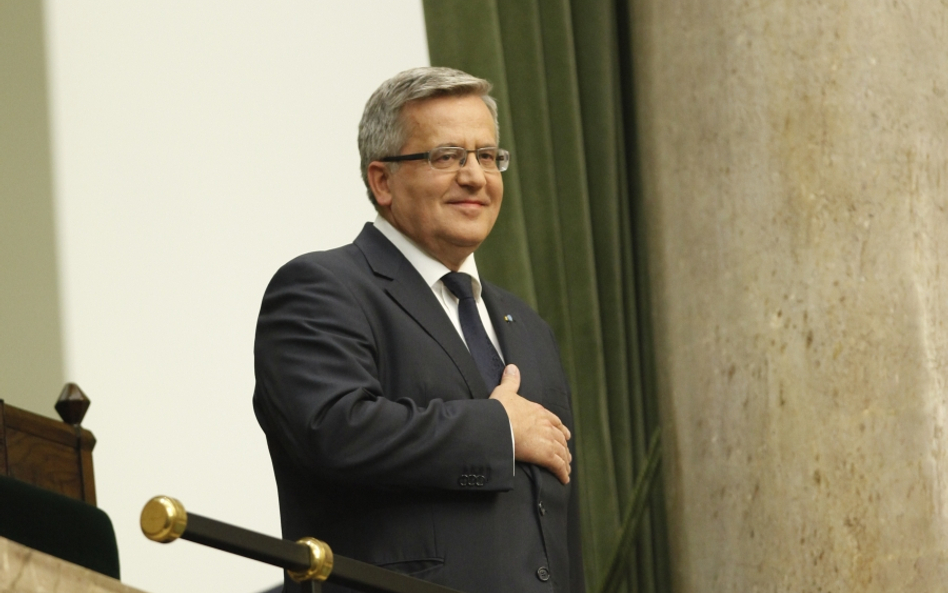 Komorowski: Gdyby wygrał ktoś inny - byłbym na zaprzysiężeniu