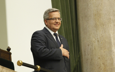 Bronisław Komorowski o kryzysie politycznym w Sejmie