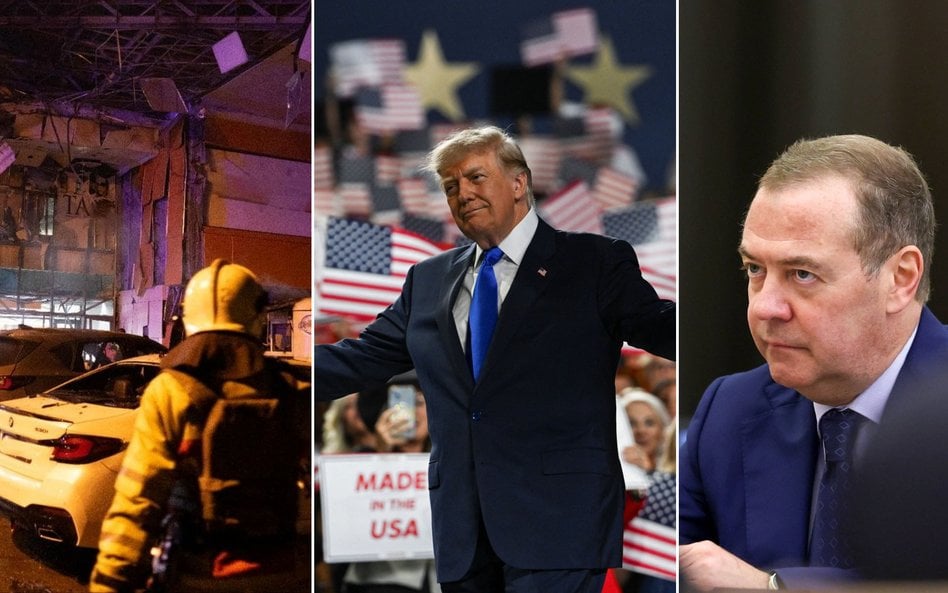 Rosjanie zaatakowali centrum handlowe w Sumach; Donald Trump obiecał po 5 tysięcy dolarów dla każdeg