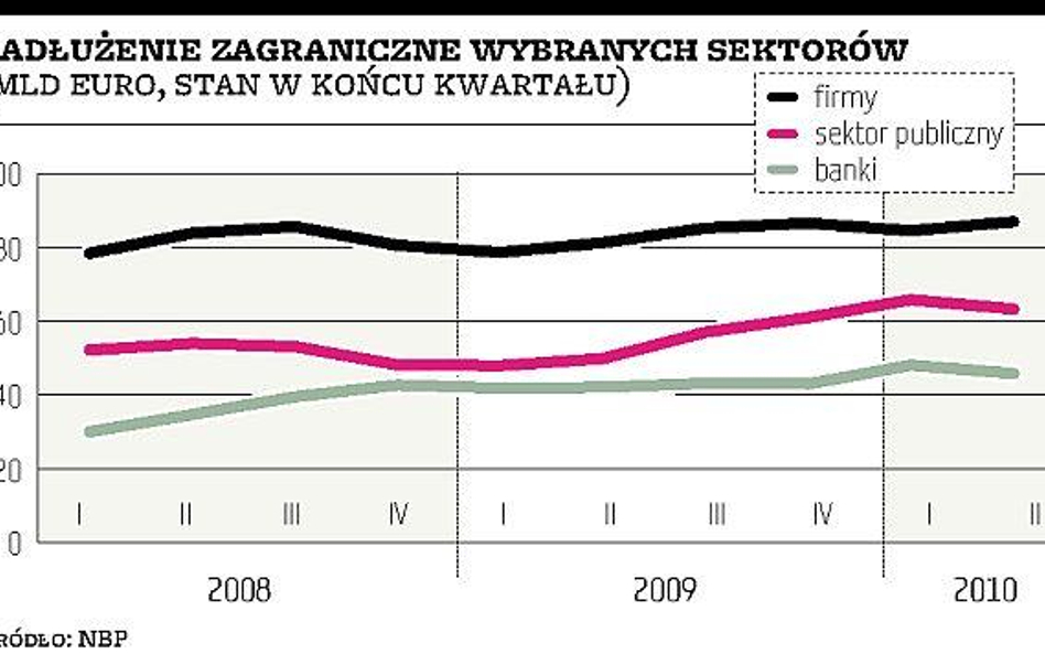 Mniej w euro i dolarach, więcej w ujęciu złotowym