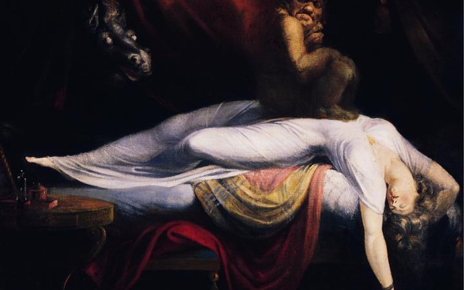 „Koszmar nocny” Johann Heinrich Füssli (znany również jako John Henry Fuseli) – 1781 r.