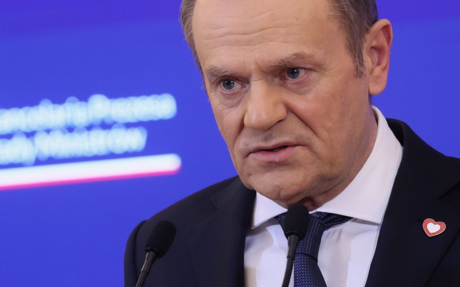 Premier Donald Tusk został przyjęty w Pałacu Prezydenckim przez prezydenta Andrzeja Dudę