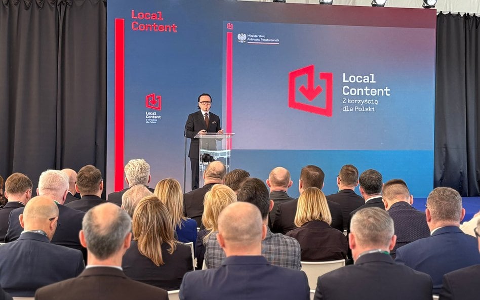 Minister aktywów państwowych Wojciech Balczun