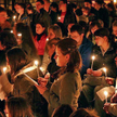 Czuwanie modlitewne w Poznaniu z udziałem przeora wspólnoty z Taize brata Aloisa w kwietniu 2008 r.