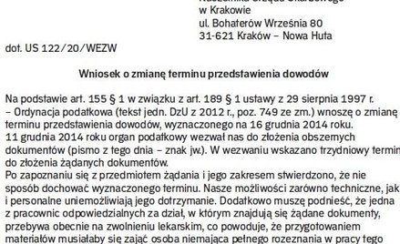 Postępowanie podatkowe: podatnik musi mieć trzy dni na przedstawienie dowodów