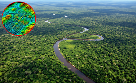 Pod lasem Amazonii kryją się ślady dawnych osad i konstrukcji ziemnych