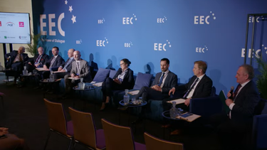 Uczestnicy panelu „Nauka, kadry, kosmos"