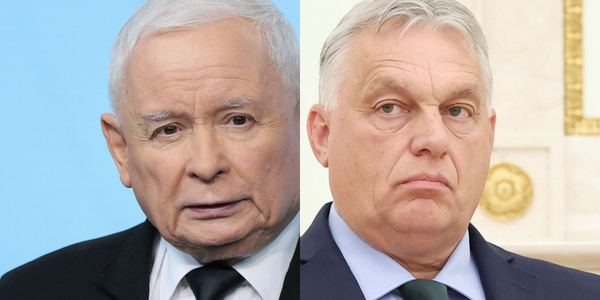 Kaczyński komentuje wizytę Orbána w Moskwie. 