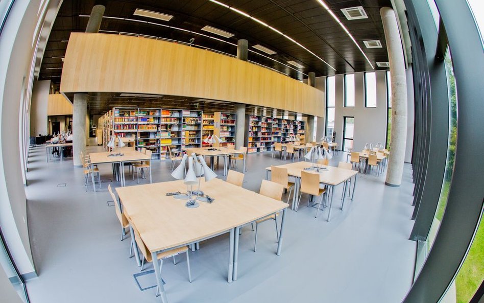 Biblioteka Uniwersytecka w Zielonej Górze powstała z wykorzystaniem środków z LRPO na lata 2007–2013