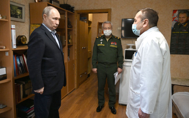 Władimir Putin odwiedził rosyjskich żołnierzy w szpitalu