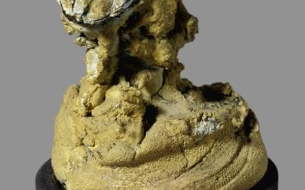 Głowa wielbłąda, gips, 1915