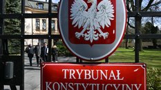 Sędziowie TK: Maciej Taborowski (2L), Krystian Markiewicz (2P), Magdalena Bentkowska (P) i Marcin Dz