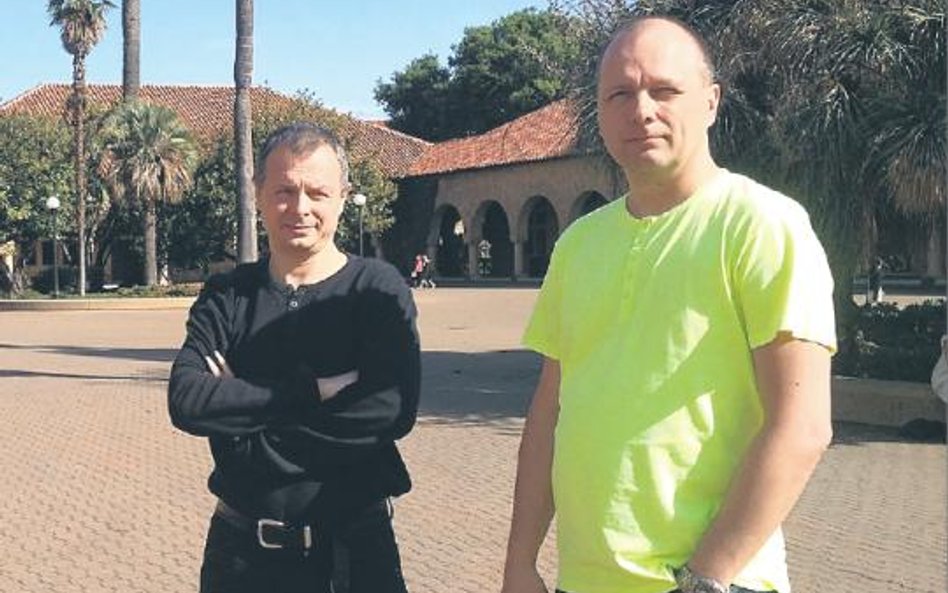 Artur Majtczak (z prawej) i Maciek Matuszewski. Początkowo ALLPlayer był dla nich pobocznym projekte