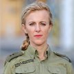 Ppor. Anna Michalska, rzeczniczka Straży Granicznej