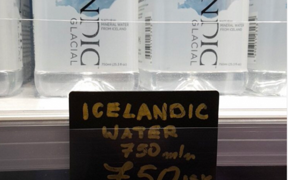 Islandia: Litr wody za 28 złotych