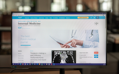 Polskie Archiwum Medycyny Wewnętrznej regularnie publikuje artykuły naukowe także na stronie interne