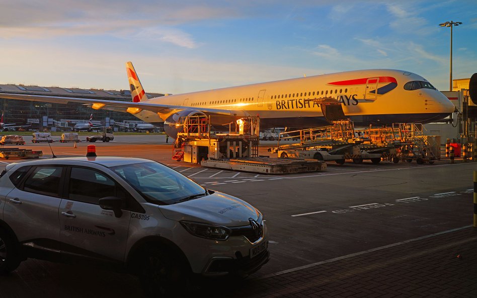 Kolizja dwóch samolotów na Heathrow. Zahaczyły o siebie skrzydłami