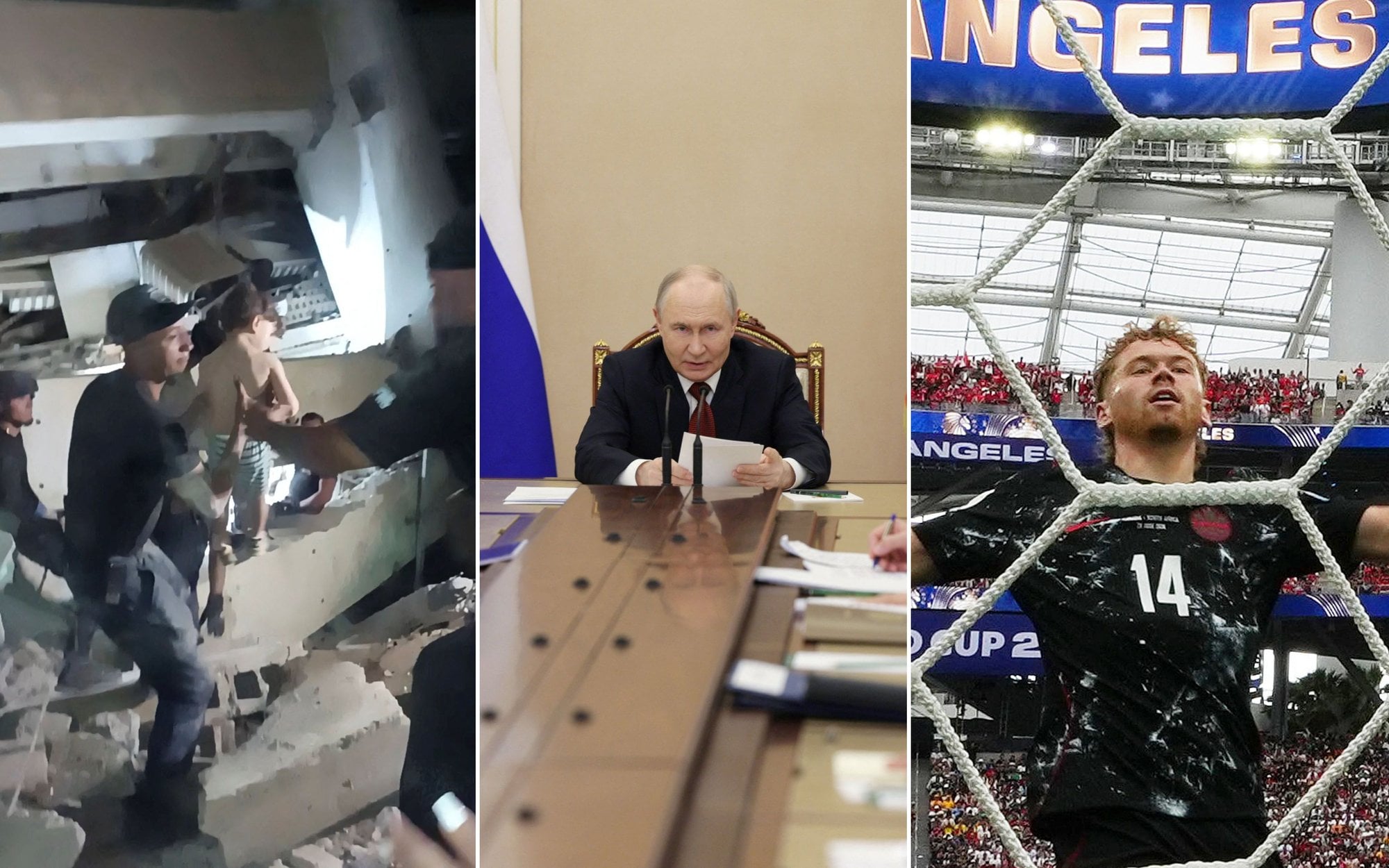 Vladimir Putin inactive  wants to conquer Ukraine. In Venezuela, children are being pulled from the rubble