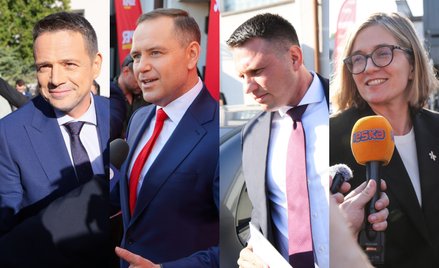 Pierwsza debata wszystkich kandydatów. Wzajemnie się przepytywali