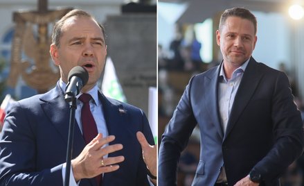 Karol Nawrocki i Rafał Trzaskowski