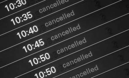 Lotniczy marzec ze strajkami