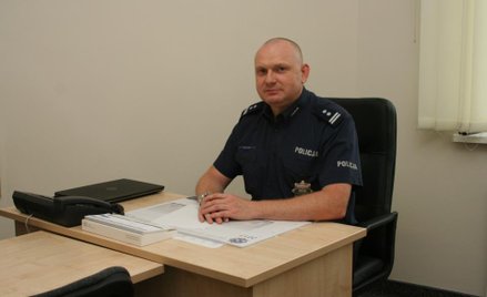 Mł. insp.Przemysław Mielczarek, były już zastępca komendanta miejskiego policji w Bydgoszczy, straci