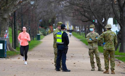 Australia: Druga fala COVID-19 - godzina policyjna w Melbourne