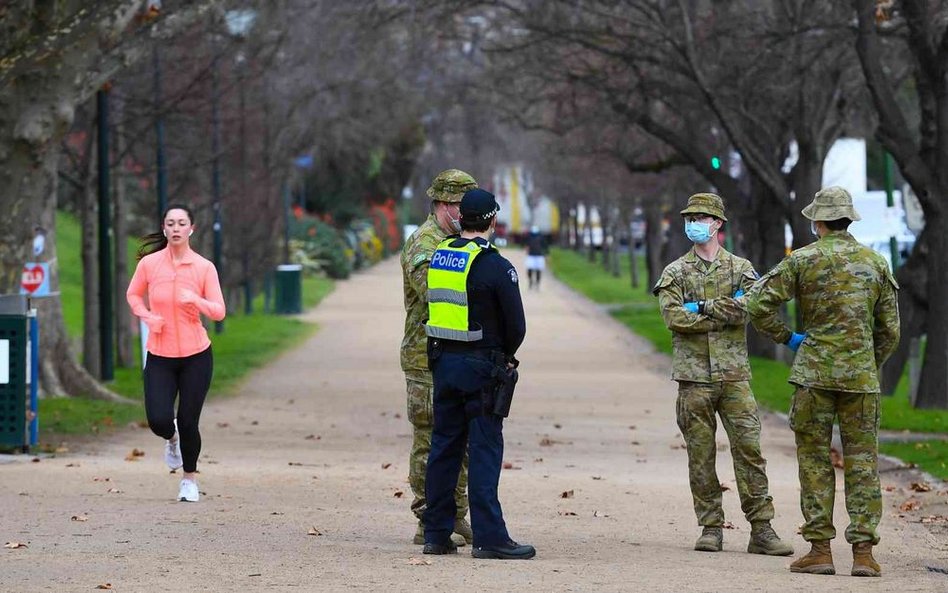 Australia: Druga fala COVID-19 - godzina policyjna w Melbourne