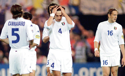 Włosi winę za porażkę w finale Euro 2000 z Francuzami (1:2) zrzucili przede wszystkim na pecha